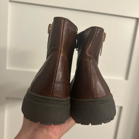 Chelsea Crew Brown London Leather Ankle Boots Size 40 - Picture 7 of 14